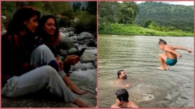 Watch Now: Sriti Jha and Shabir Ahluwalia love the waterfalls, share new videos to give fans some ‘vacay goals’