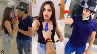 Watch Now: Surbhi Chandna has a ‘bepanah pyaar’ moment with Karanvir Bohra, fans wonder where Sharad Malhotra is?