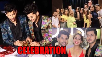 Watch Video: Jannat Zubair, Aashika Bhatia, Ashnoor Kaur, Ashi Singh come together to celebrate Abhishek and Siddharth Nigam’s birthday