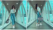 What A Beautiful Muse: Avneet Kaur flaunts her classy airport look with swag, dominates the runway with her oomph