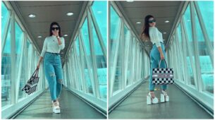 What A Beautiful Muse: Avneet Kaur flaunts her classy airport look with swag, dominates the runway with her oomph