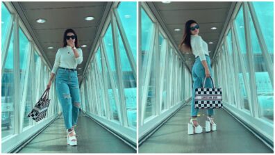 What A Beautiful Muse: Avneet Kaur flaunts her classy airport look with swag, dominates the runway with her oomph