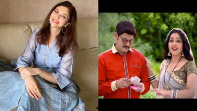 What A Beautiful Muse: Bhabhi Ji Ghar Par Hain hottie Saumya Tandon is all ready for festival season, Rohitashv Gour says ‘ek naya shoot kiya hai’