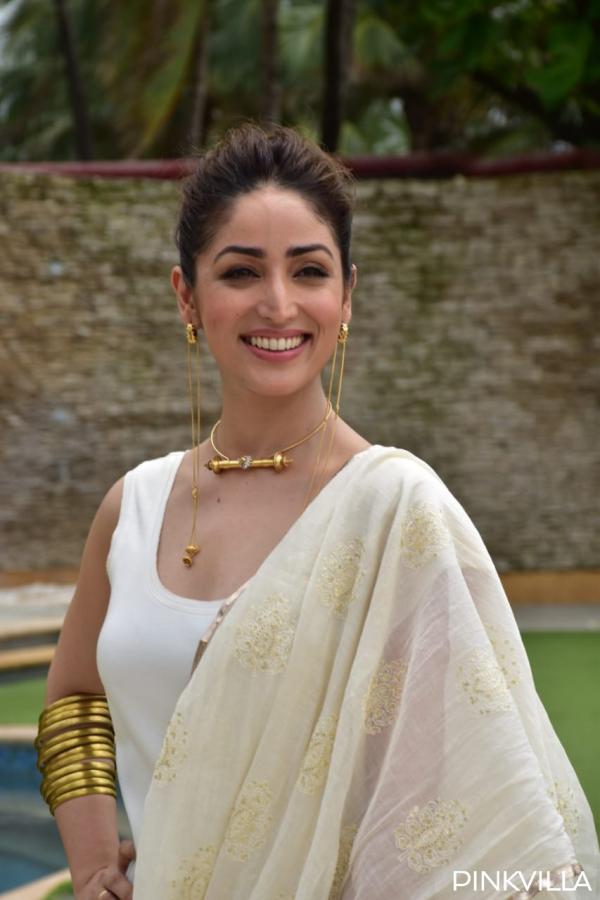 What A Beauty! Yami Gautam Flaunts Her Traditional ‘Aatheru’ Earrings With A Gorgeous Cream Coloured Saree, Take Cues - 3