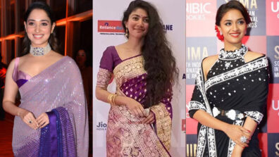 What A Visual Delight: Tamannaah Bhatia, Sai Pallavi and Keerthy Suresh’s most captivating red carpet saree avatars that will make you go bananas