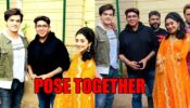 Yeh Rishta Kya Kehlata Hai actors Mohsin Khan and Shivangi Joshi pose together for a happy picture, fans love it