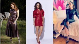 3 Times Tamannaah Bhatia Aced The Leather Dress Like A Pro; See Pics