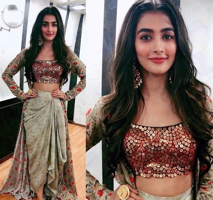 Our Favorite Blouses From Pooja Hegde’s Wardrobe That Every Girl Should Have, See Here - 0