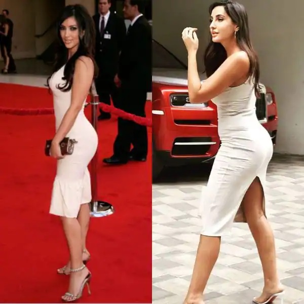 5 Photos That Prove Nora Fatehi Is The Indian Version Of Kim Kardashian - 2