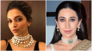 One Of The Most Versatile Pieces Of Jewellery Is Pearl Choker: BookMark It From These Beauties Deepika Padukone And Karisma Kapoor