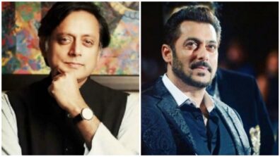 Did You Know? Back In The Days, Politician Shashi Tharoor Was Offered A Role In Salman Khan’s Film?