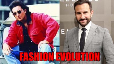 Then Vs Now: Saif Ali Khan’s crazy fashion evolution