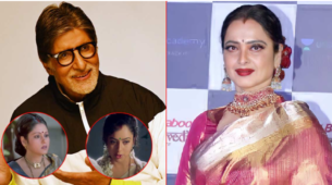 Did You Know: In Sooryavansham Rekha Once Dubbed For Amitabh Bachchan’s Both Wives