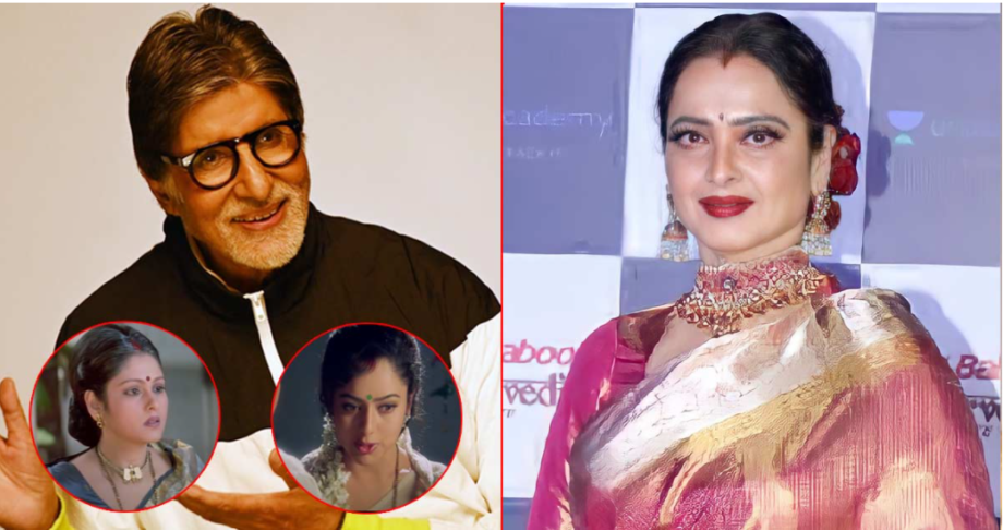 Did You Know: In Sooryavansham Rekha Once Dubbed For Amitabh Bachchan’s Both Wives 484518