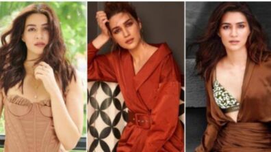 Breathtakingly Beautiful: All Times Mimi Fame Kriti Sanon Looked Fierce In Brown Hued Outfits; Take A Look