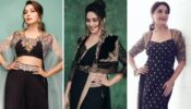 Awestrucking Looks! 5 Times ‘Dhak Dhak Girl’ Madhuri Dixit Mesmerized Us With Black Traditional Outfits; See Pics