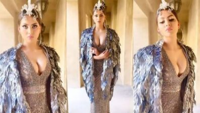 Hot Mess! Urvashi Rautela Looks Beyond Beautiful In A Plunging Neckline Gown; Take A Look