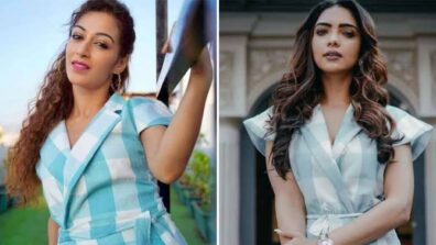 TMKOC’s Sunayana Fozdar OR KB’s Pooja Banerjee: Which Telly Queen Oozes Boss Babe Vibes In A Checkered Blazer Dress?