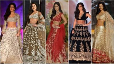 6 Times Katrina Kaif Left Us Awestruck With Her Splendid Lehenga Collection, Take Notes