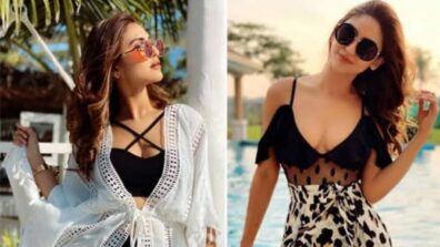 Beach Babe! Krystle D’Souza Sets The Temperature Soaring In A Black Bralette Styled With A Sarong; See Pic