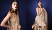 Perfect Outfit Exists! Erica Fernandes Is An Absolute Show Stopper In This Nude-Colored Cape Gown
