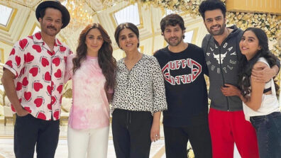 Abhi Toh Masti Shuru Hui Hai: Varun Dhawan, Anil Kapoor, Kiara Advani and Prajakta Koli team up for special group photo, check ASAP