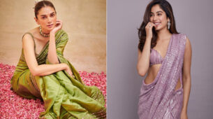 Aditi Rao Hydari To Janhvi Kapoor: Best Celeb-Inspired Saree Looks For Coming Wedding Season