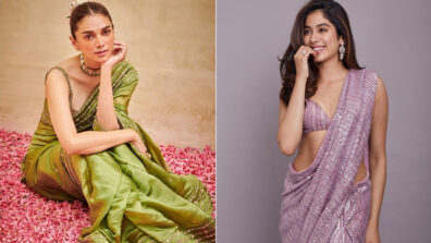 Aditi Rao Hydari To Janhvi Kapoor: Best Celeb-Inspired Saree Looks For Coming Wedding Season