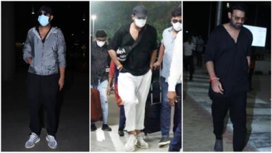 Airport Lookbook! Which Style Of Actor Prabhas Is Your Favorite? Vote Here