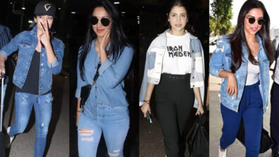 Airport Swag: Rashmika Mandanna, Kiara Advani, Anushka Sharma and Deepika Padukone keep it high-chic and classy with their ripped denim style, take vogue cues ASAP