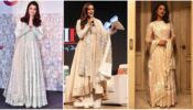 Aishwarya Rai, Neha Dhupia, Priyanka Chopra and Manish Malhotra white floral outfits, a quintessential visual delight