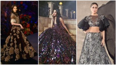 Aishwarya Rai Vs Kareena Kapoor Vs Janhvi Kapoor: Which ‘gorgeous’ B-Town hottie is your favourite muse in Manish Malhotra’s limited edition outfit? (Ultimate Fan Battle)