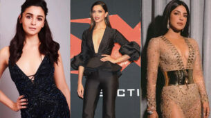 Alia Bhatt, Deepika Padukone, Priyanka Chopra and deep-neck western outfits, a quintessential visual delight