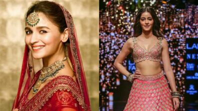 Alia Bhatt To Ananya Panday: Hottest Bollywood Celebs Inspiring Us To Shine In Bridal Outfits