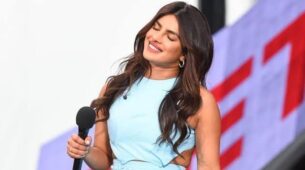 Breathtaking!!! Take A Look At Desi Girl Priyanka Chopra’s Earth Themed Outfit That Set Fire To Global Citizen Concert