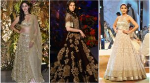 Ananya Panday, Aishwarya Rai and Anushka Sharma ooze royal elegance vibes in special limited edition Manish Malhotra heavy-printed lehengas, are you in love already?