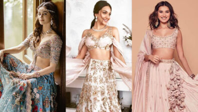 Ananya Panday, Kiara Advani, Tara Sutaria and hot deep-neck lehengas, a quintessential visual treat