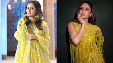 Anarkalis In The House: Rashami Desai and Jasmin Bhasin stab hearts with perfection in their traditional desi fashion style, fans can’t keep calm