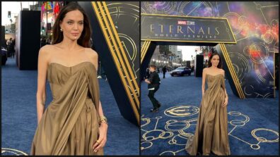 Angelina Jolie looks like a divine beauty at the Eternals World Premiere, fans fall in love