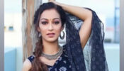 Anjali Bhabhi Ka Jalwa: Sunayana Fozdar sets the temperature soaring with her blue sleeveless floral-printed saree, fans in love