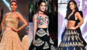Anushka Sharma, Shraddha Kapoor and Katrina Kaif dazzle on the ramp in stylish heavy-printed Manish Malhotra lehengas, fans can’t stop drooling