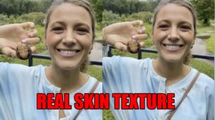Authentic Glow! Blake Lively shows off her real skin texture and we can’t take our eyes off of her