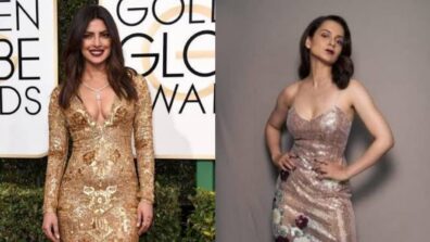 Priyanka Chopra Vs Kangana Ranaut: Which Diva’s Gold Dress Would You Pick For Occasion? Vote Here