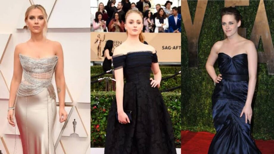 Romantic Gowns We Just Can’t Get Over! Scarlett Johansson Vs Sophie Turner Vs Kristen Stewart: Which Celeb’s Gown Will You Wear For BFF’s Wedding? 494125