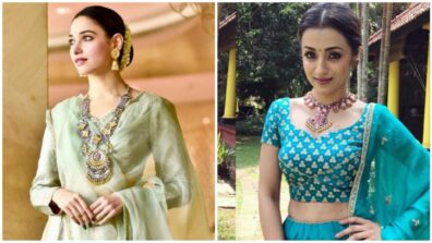 Tamannaah Bhatia VS Trisha Krishnan: Who Sported The Banarasi Silk Lehenga Better?