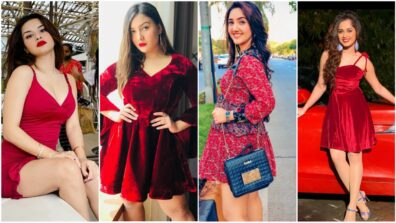 Avneet Kaur To Jannat Zubair’s Pretty Red Dresses To Crush Your Crush’s Heart, Take Cues