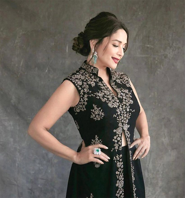 Awestrucking Looks! 5 Times ‘Dhak Dhak Girl’ Madhuri Dixit Mesmerized Us With Black Traditional Outfits; See Pics - 0