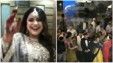 Awww! A Bride Eagerly Waiting For Her Groom’s Arrival With The Baraat, This Cute Bride Gets All Blushing When She Sees Him Arrive, Watch Here