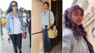 Badass Swag: Katrina Kaif, Kareena Kapoor and Priyanka Chopra set the vogue quotient on fire in sky-blue denim avatars, you will love it