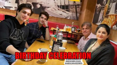 Birthday boy Mohsin Khan celebrates special day with family, check unseen pictures